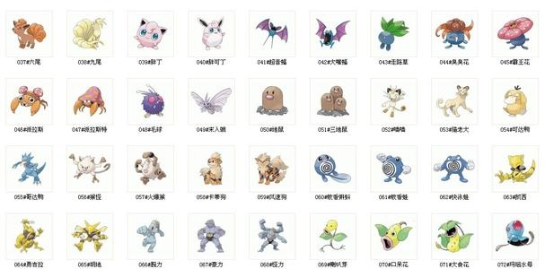 神奇宝贝802图鉴大全