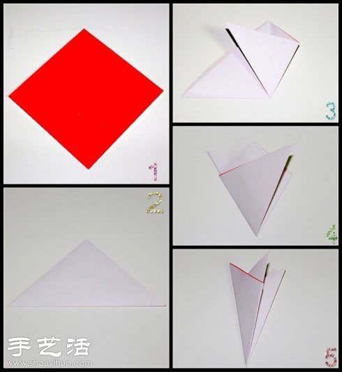 纸艺大全 剪纸 窗花剪纸  很容易,漂亮的窗花就剪好了,赶快贴起来吧!
