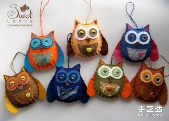 女人手工 布艺手工 布艺饰品  可爱的小动物挂件,手工布艺独家制作.