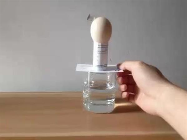 小学生可以做的实验 鸡蛋跳水―王颢老师作品