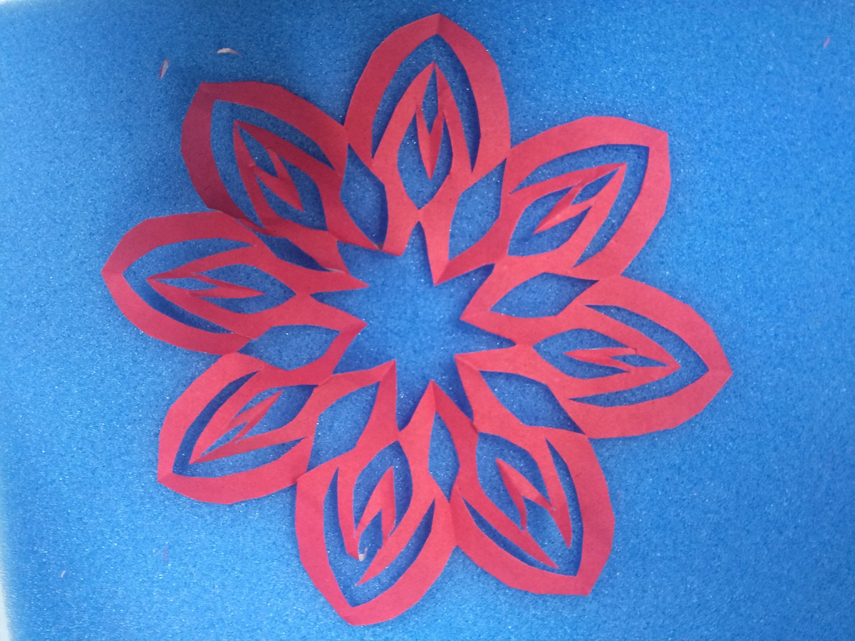 简单的儿童剪窗花教程 兰花的剪法详细步骤图解（剪纸创意） - 有点网 - 好手艺