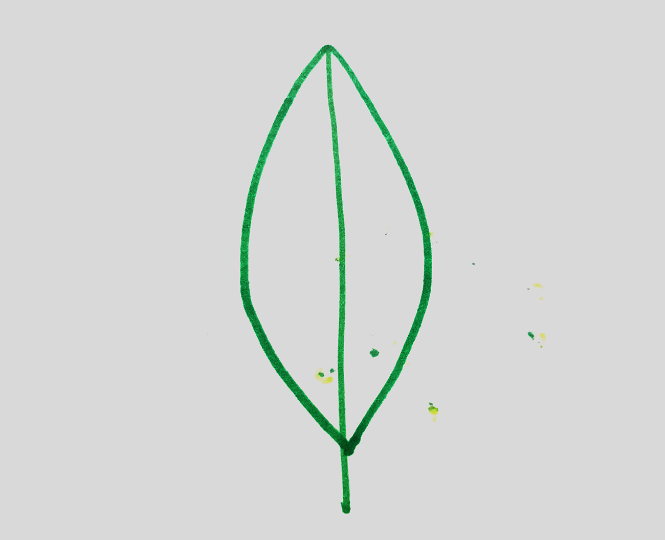 怎么画树叶简单又好看 简易叶子画法教程（画画学习哪里好） - 有点网 - 好手艺