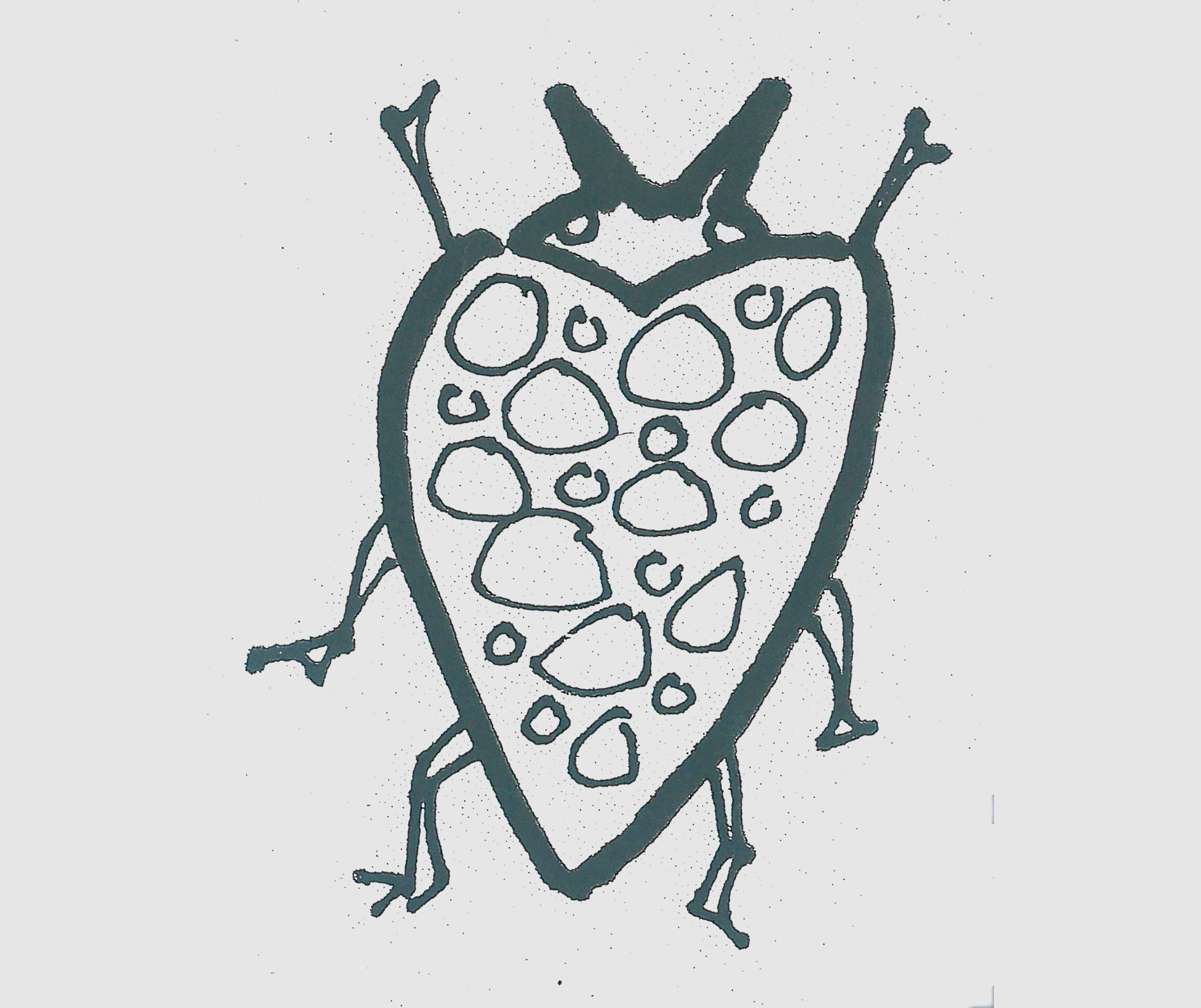 儿童简笔画图片有颜色瓢虫怎么画 可爱小瓢虫画法