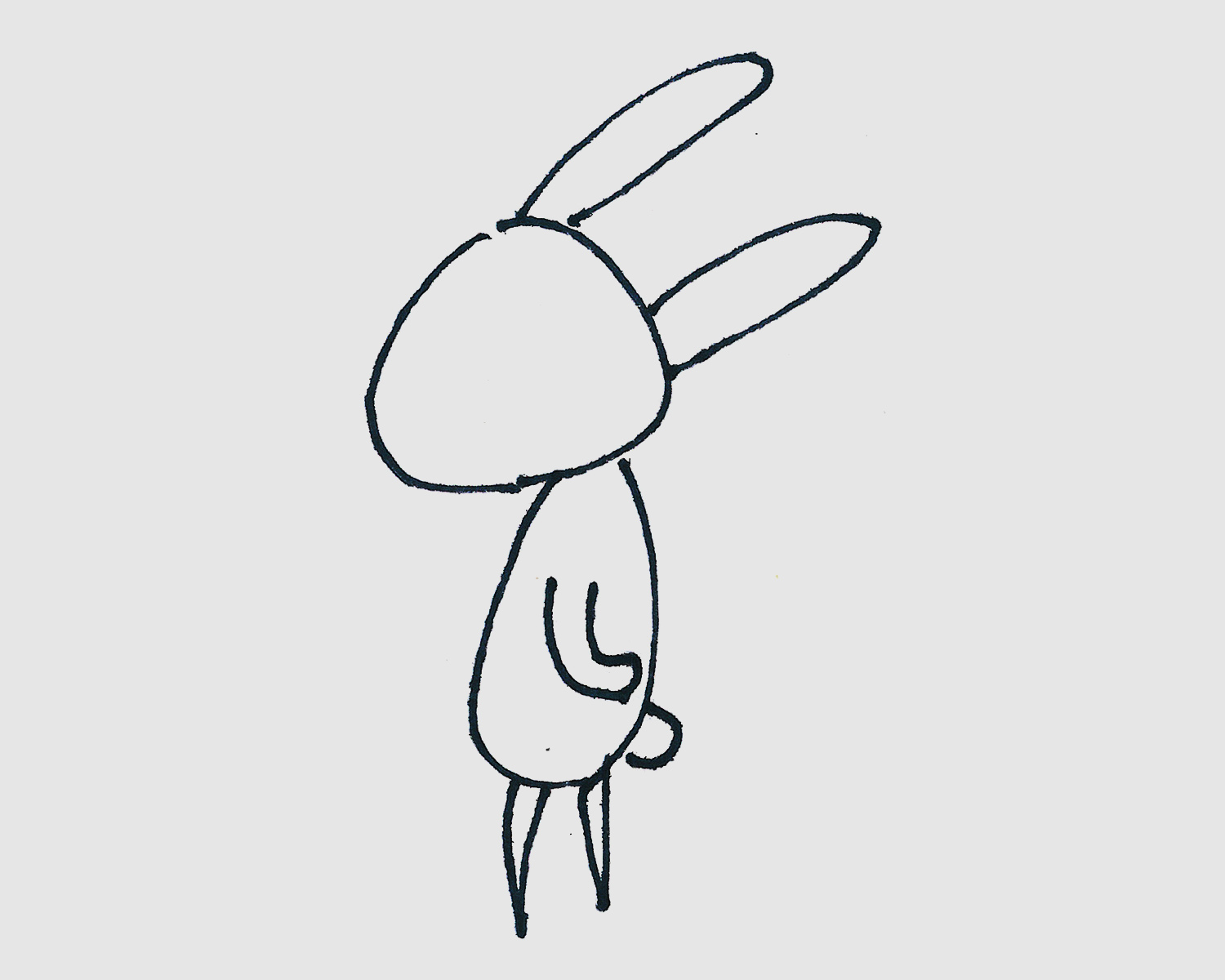 6岁儿童画优秀作品 色彩兔子怎么画