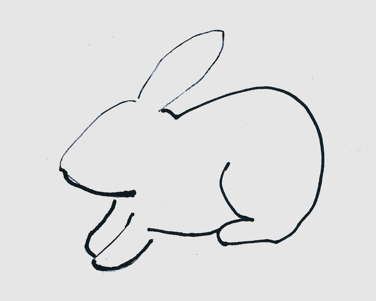 7岁简笔画教程 简单兔子怎么画（节日的装饰儿童画） - 有点网 - 好手艺
