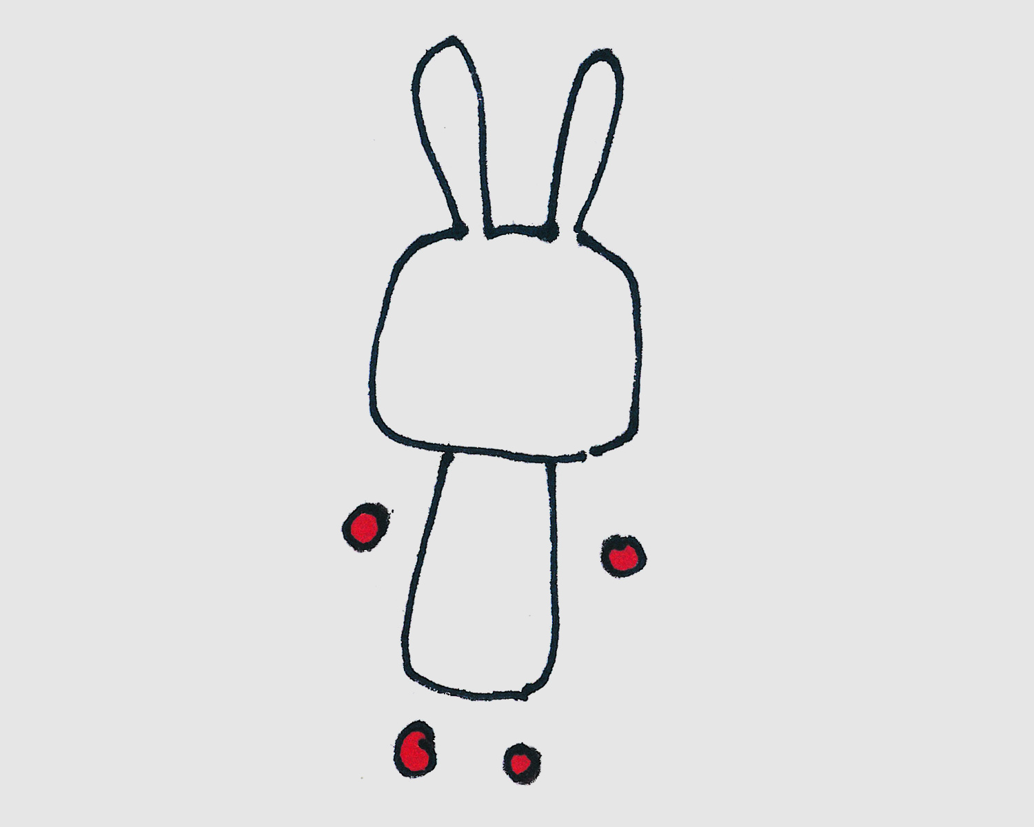 5岁简笔画教程 小兔子怎么画简单又好看