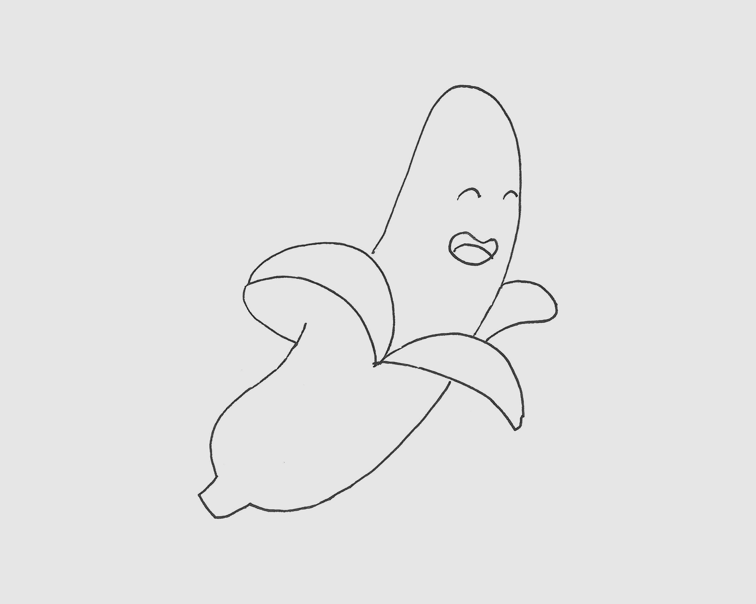 5-8岁简笔画教程 香蕉的画法图解（儿童画手提包简笔画） - 有点网 - 好手艺