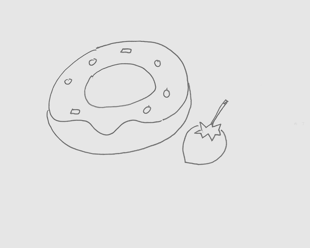 甜甜圈|插画|插画习作|sunnyok - 原创作品 - 站酷 (ZCOOL)