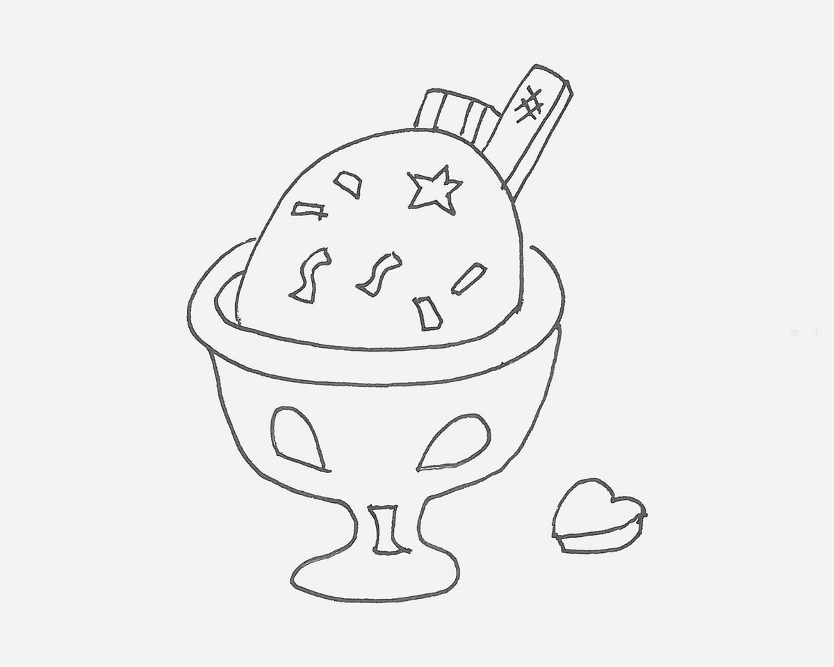 创意儿童画《夏日冰淇淋》_哔哩哔哩 (゜-゜)つロ 干杯~-bilibili
