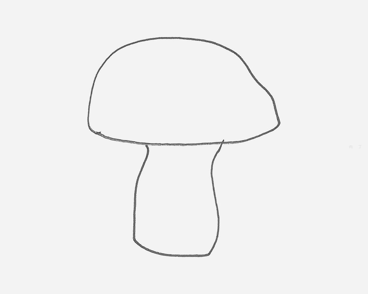 4岁儿童画大全 蘑菇的画法教程（孔雀简笔画图片） - 有点网 - 好手艺