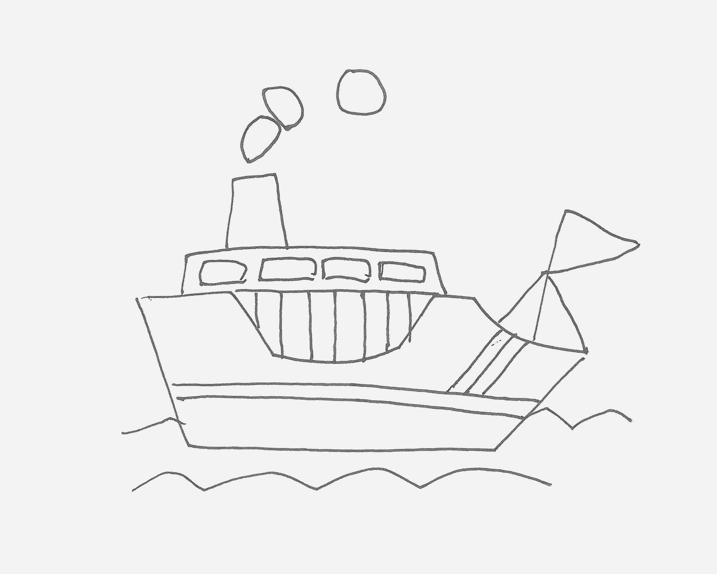 画的船系列钢笔画。|纯艺术|绘画|宁宇航 - 原创作品 - 站酷 (ZCOOL)