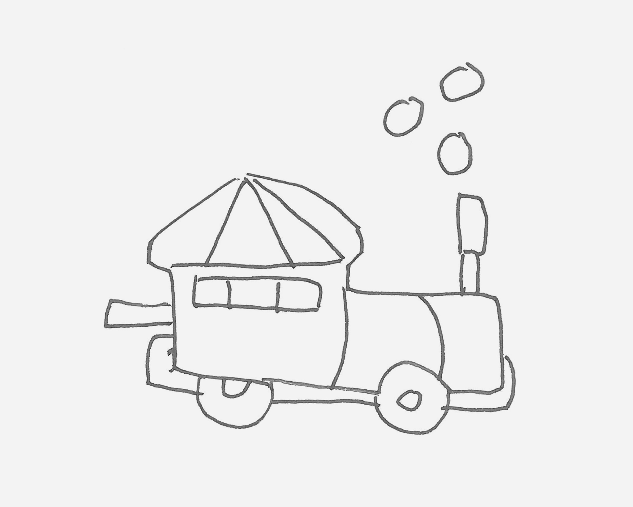 儿童插画小火车设计稿|插画|儿童插画|小番Tsui - 原创作品 - 站酷 (ZCOOL)