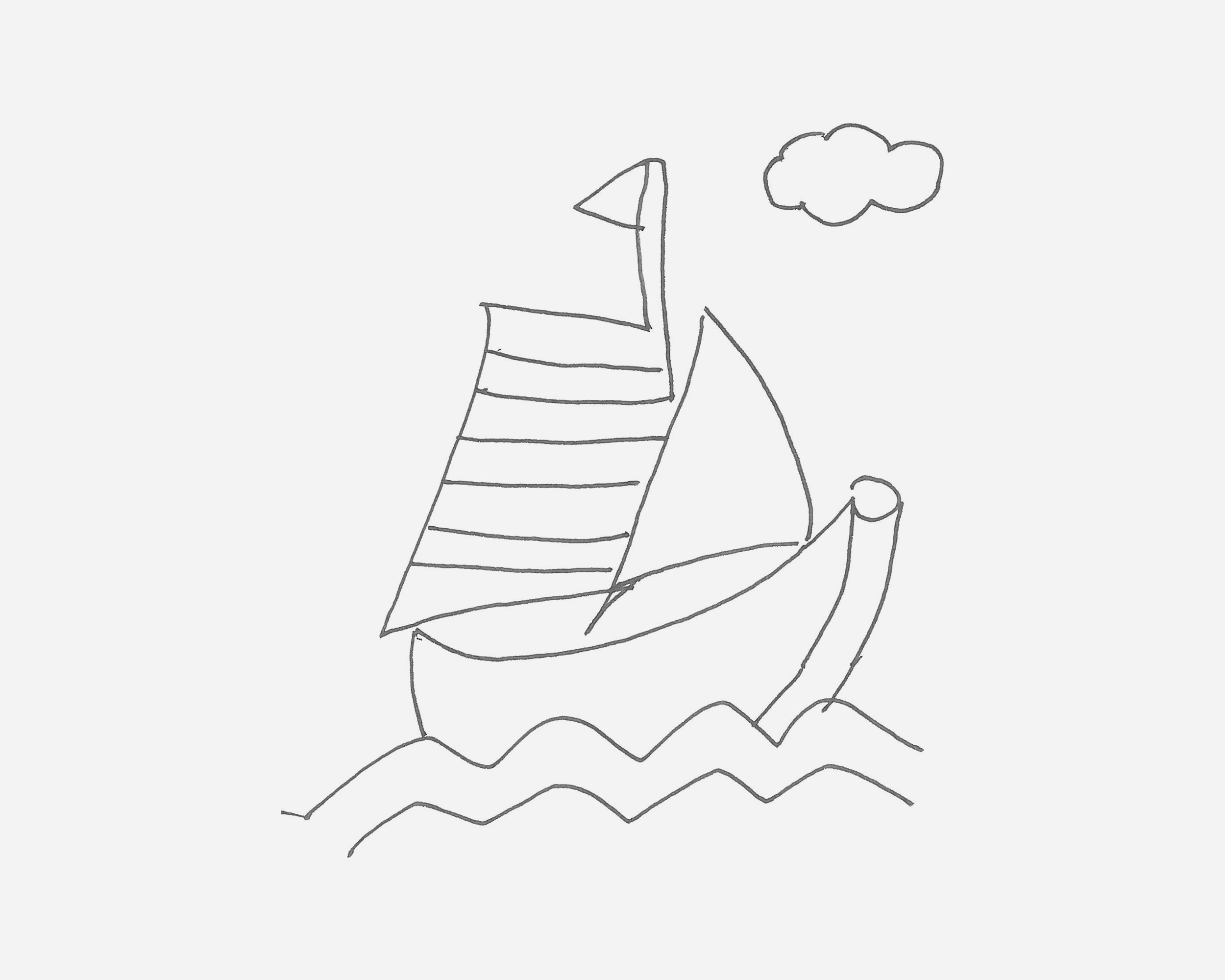 画的船系列钢笔画。|纯艺术|绘画|宁宇航 - 原创作品 - 站酷 (ZCOOL)