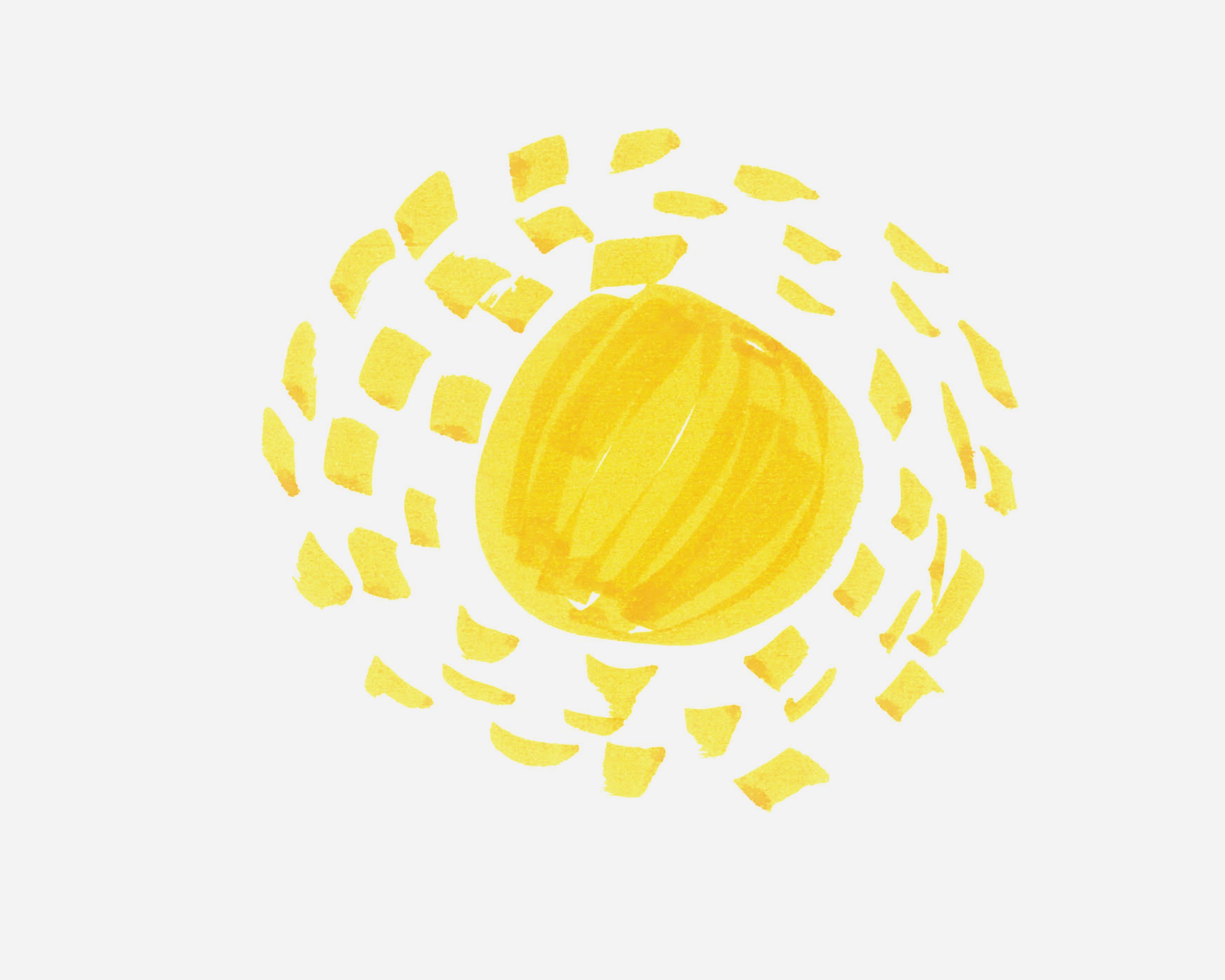 简单简笔画教程 太阳的画法教程
