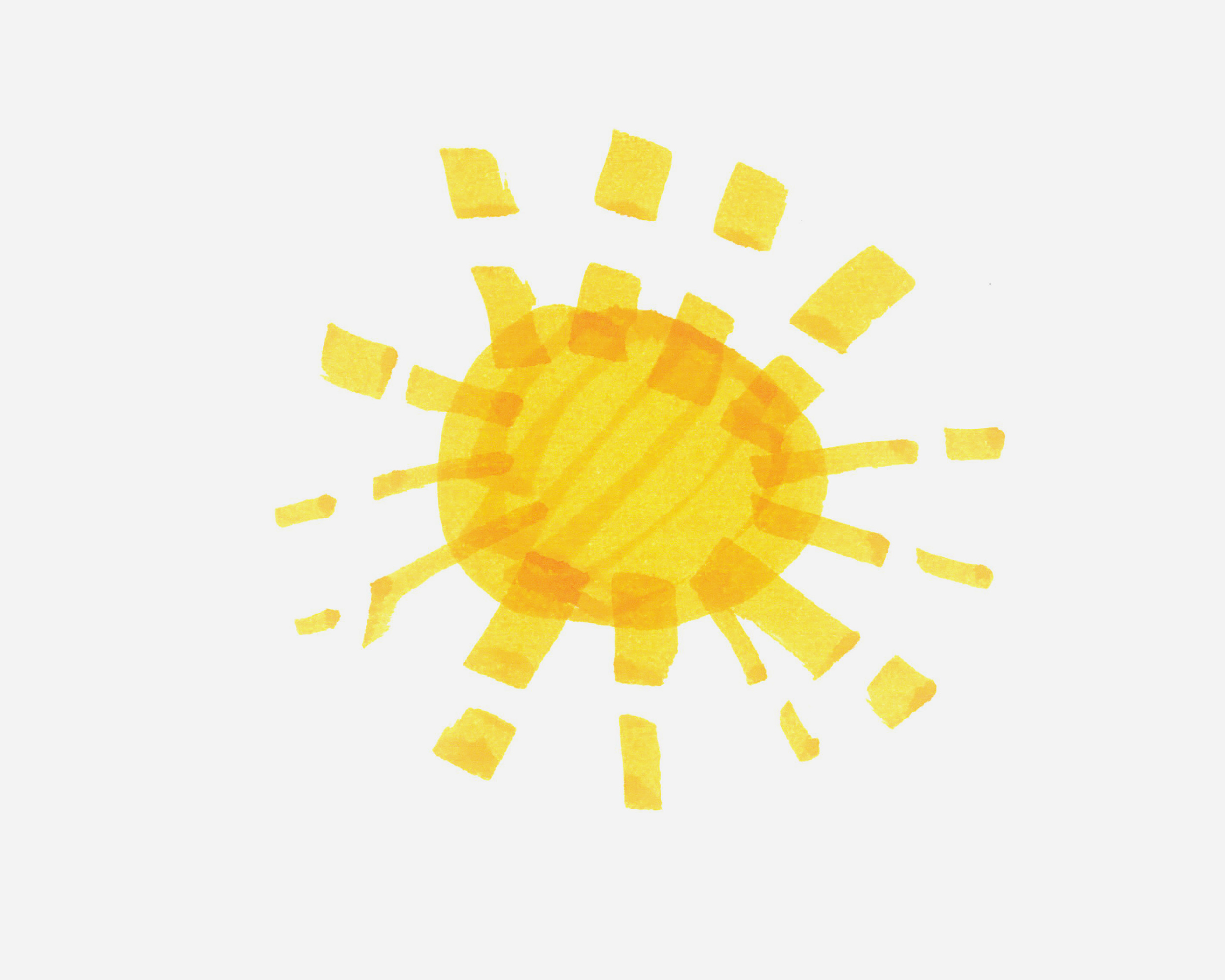 最漂亮儿童简笔画图片 太阳的画法图解