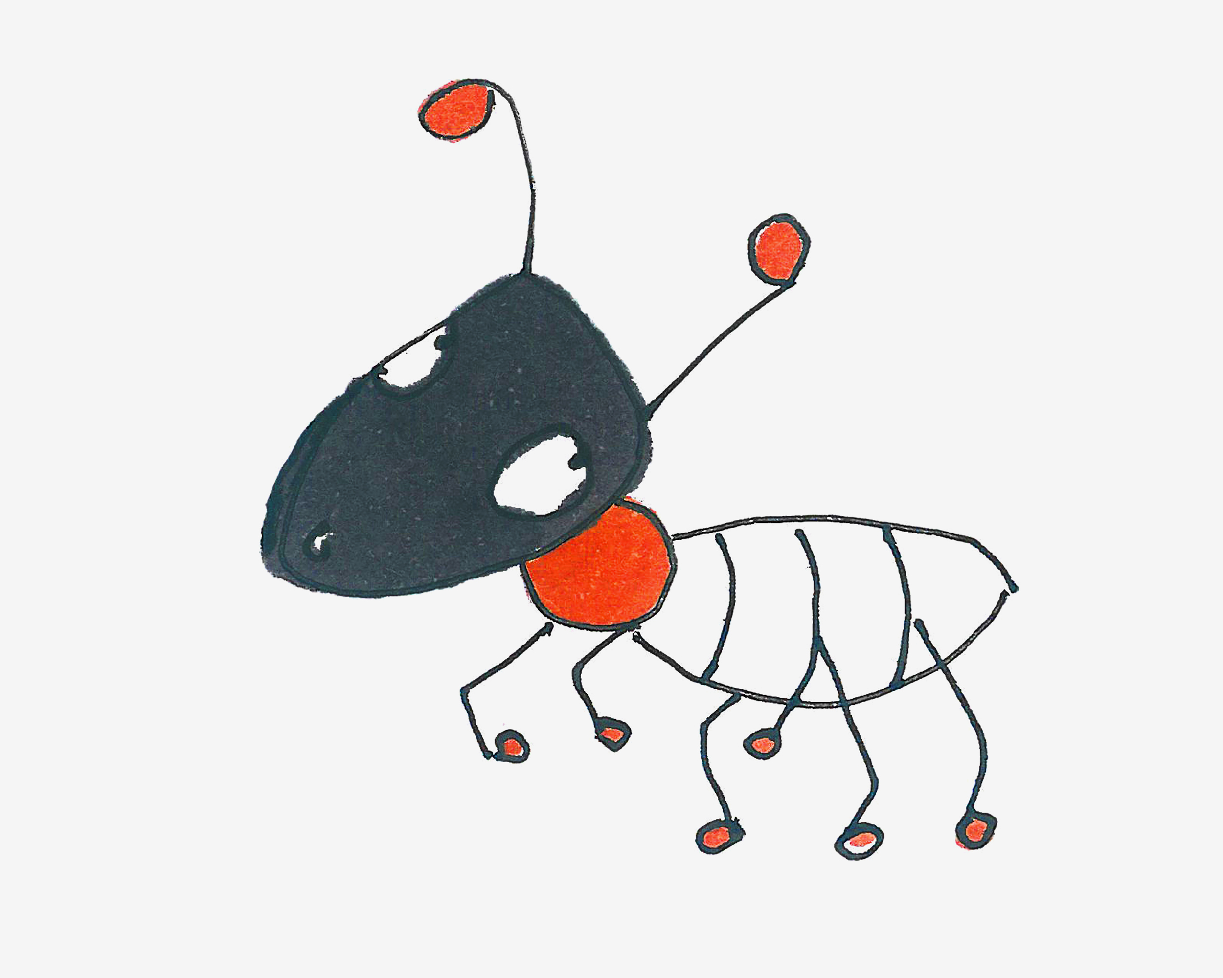 蚂蚁插画设计|插画|商业插画|YVAD - 原创作品 - 站酷 (ZCOOL)