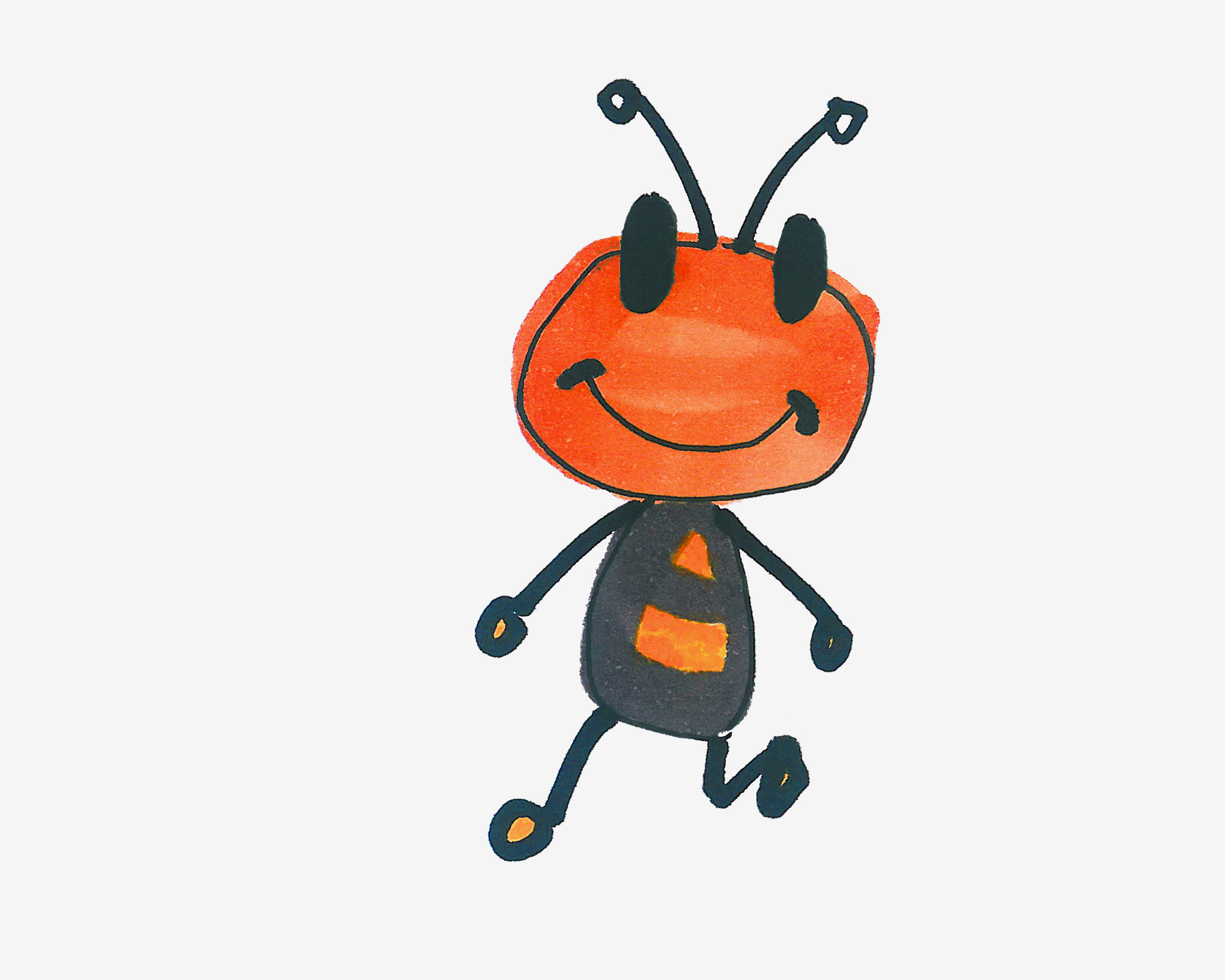 【源文件】手绘儿童教育蚂蚁大力士动画 |插画|儿童插画|YVAD - 原创作品 - 站酷 (ZCOOL)