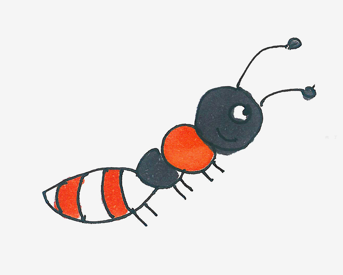 小蚂蚁搬苹果|插画|儿童插画|菠萝油条虾 - 原创作品 - 站酷 (ZCOOL)