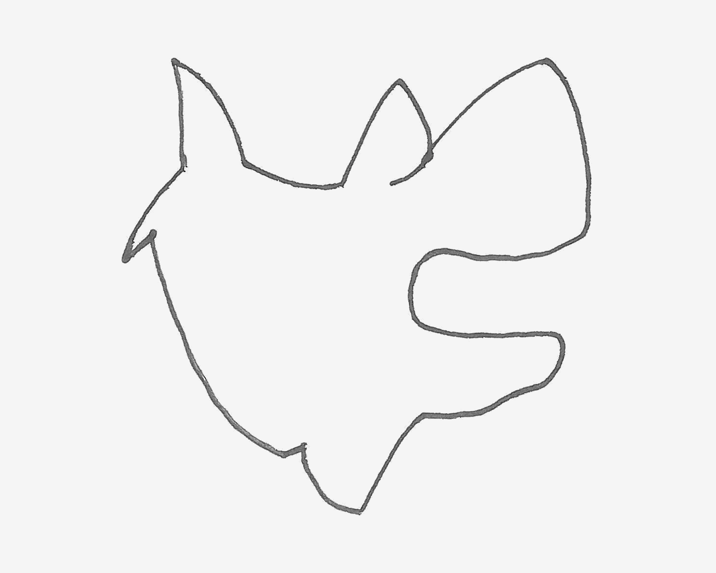 7-9岁儿童简笔画作品 色彩鲨鱼的画法