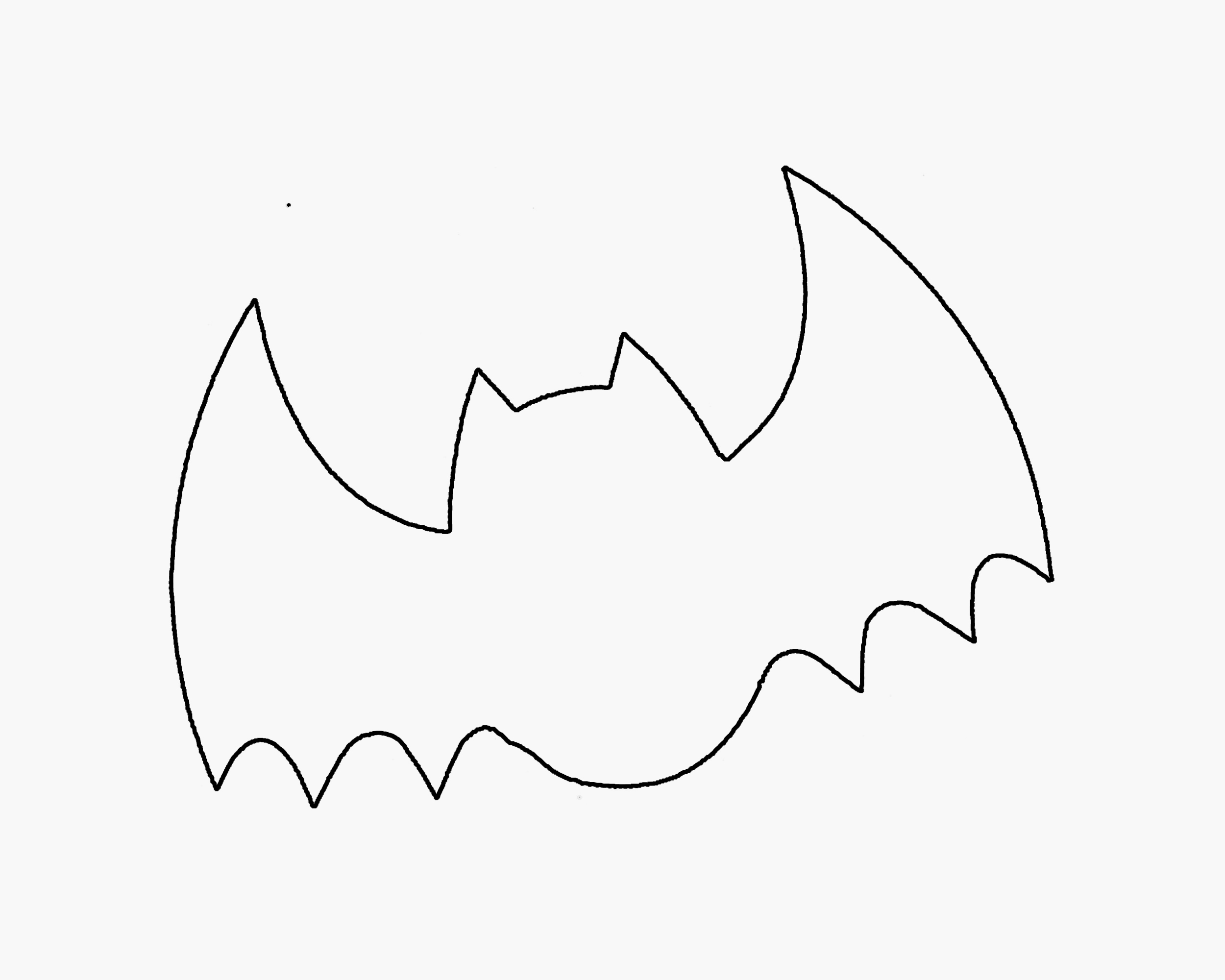 彩色美术大全 可爱简笔画蝙蝠怎么画