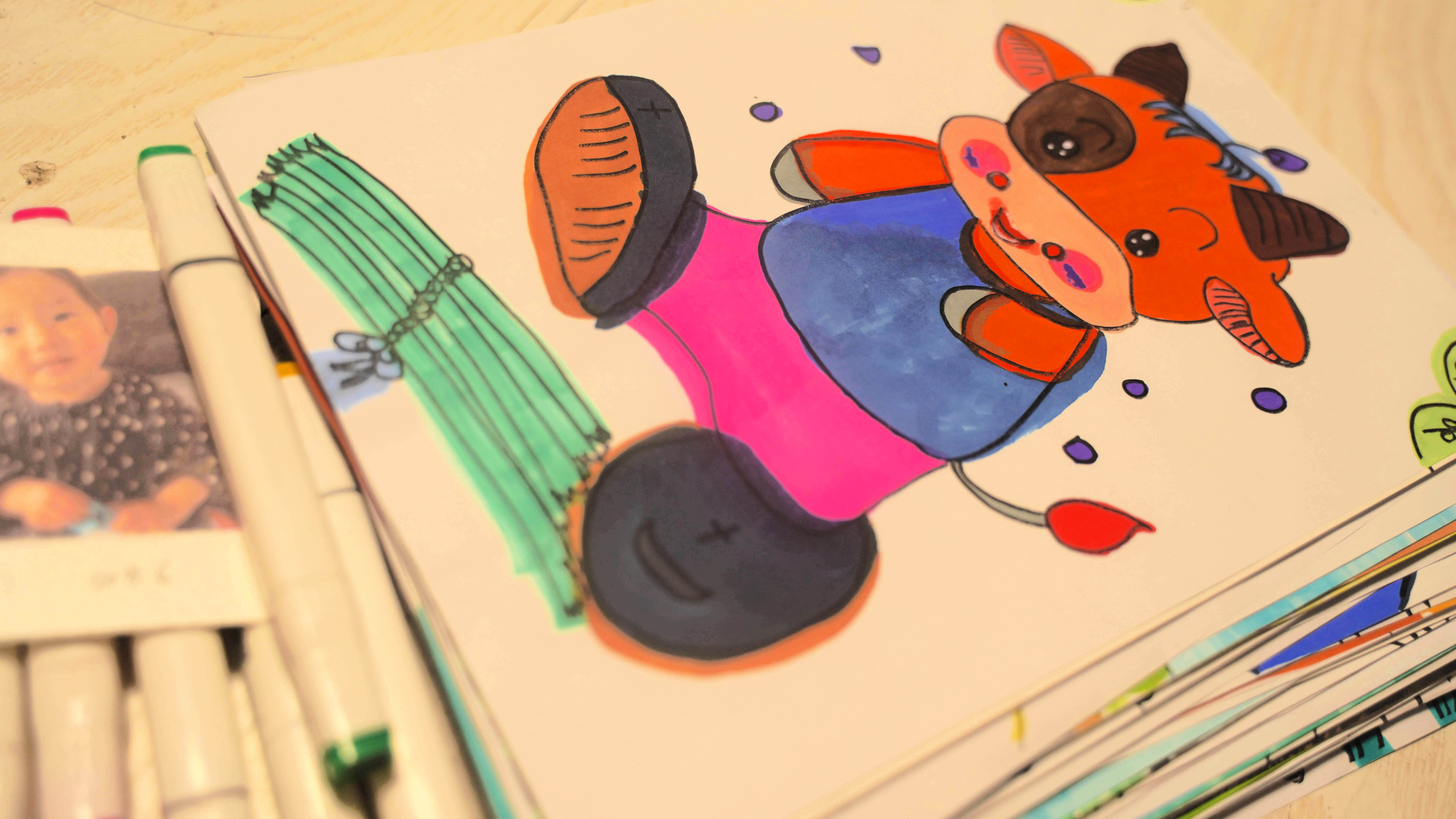 怎么画小牛的画法步骤 儿童简单可爱简笔画图片（涂鸦宝宝学画画） - 有点网 - 好手艺