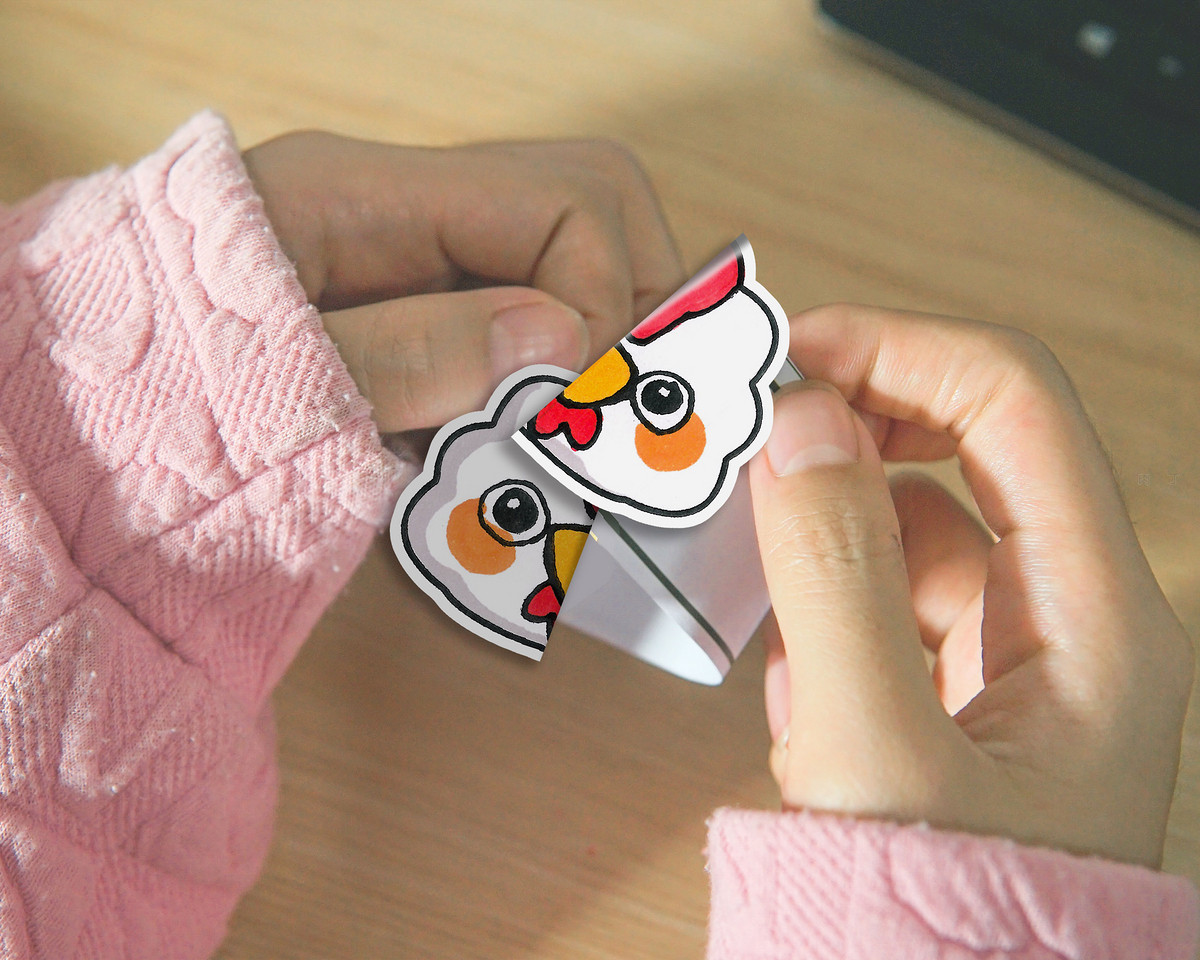 三四年级用纸袋做小鸟创意手工图解 简单会动的手偶小玩偶如何制作步骤💛巧艺网