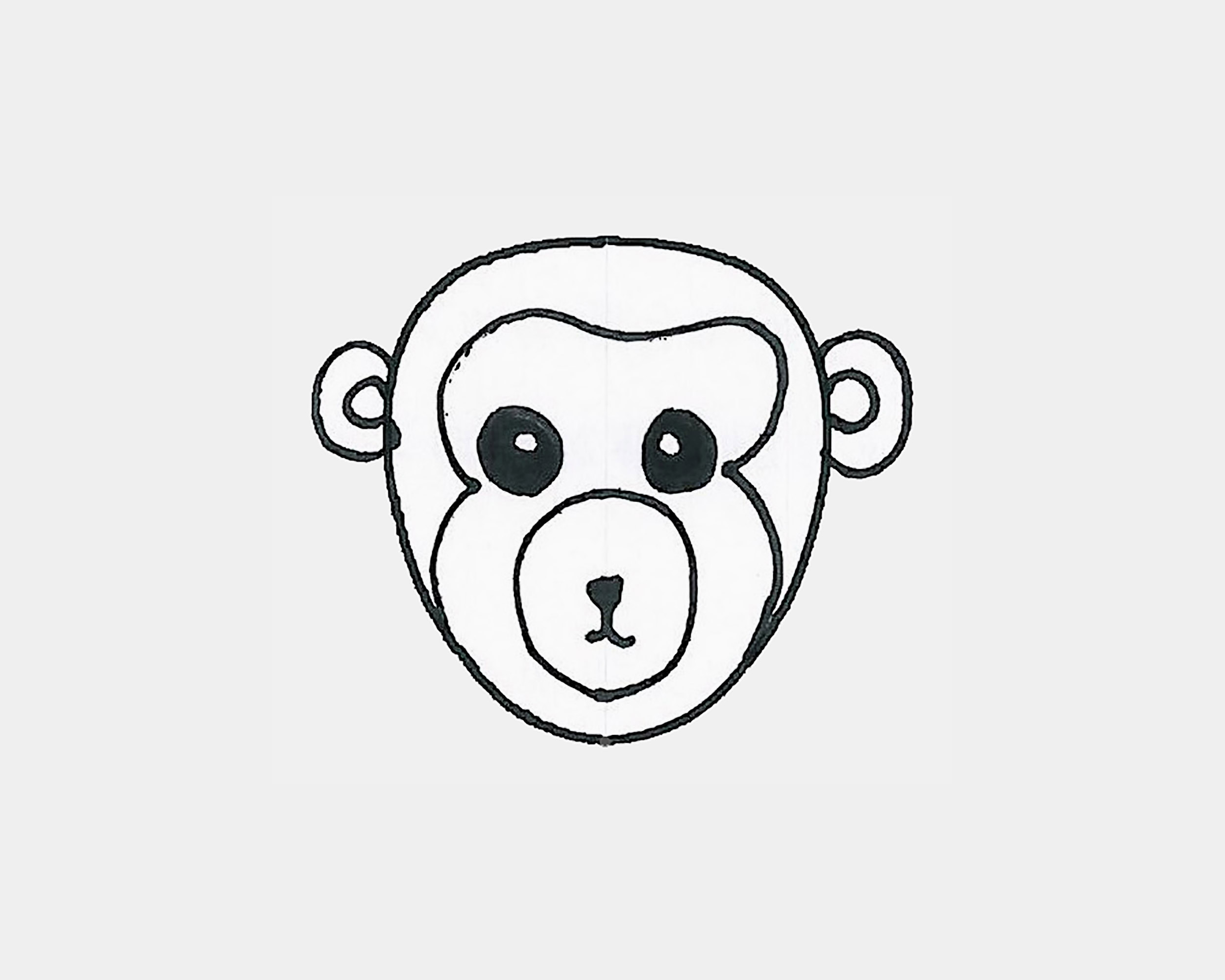 调皮的猴子怎么画,猴子怎么画简笔画_大山谷图库