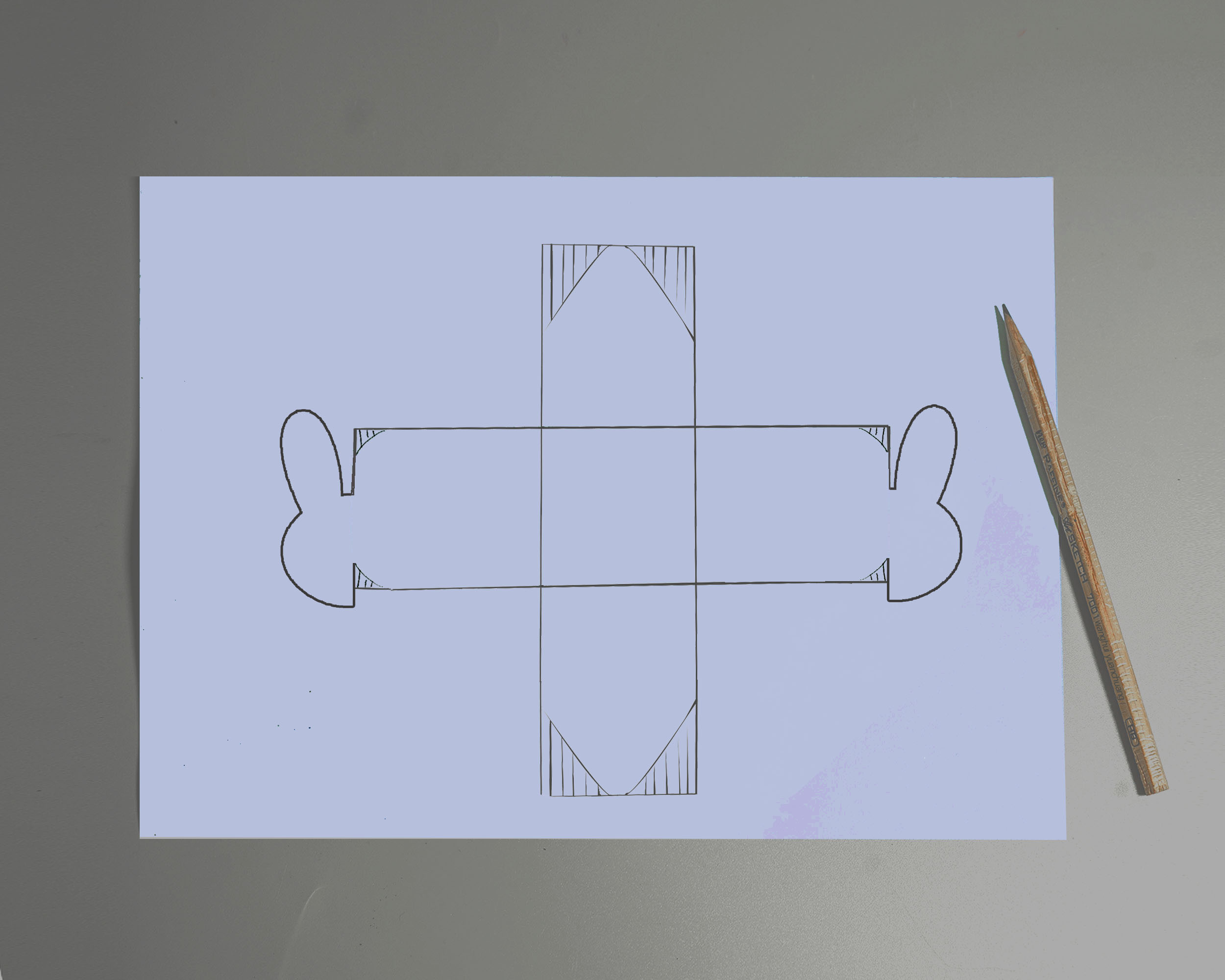 用纸做一个手工DIY礼盒折纸教程
