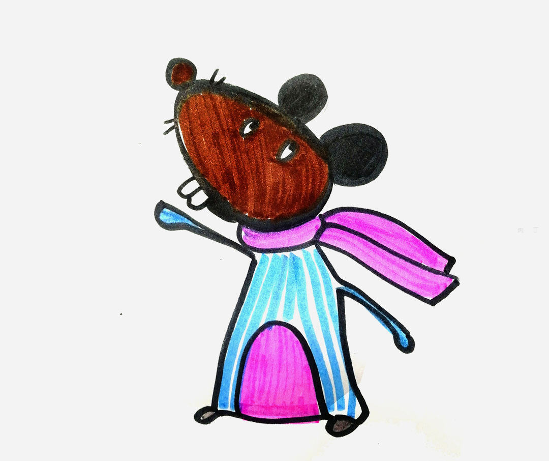 小老鼠上灯台|插画|儿童插画|左撇子123 - 原创作品 - 站酷 (ZCOOL)