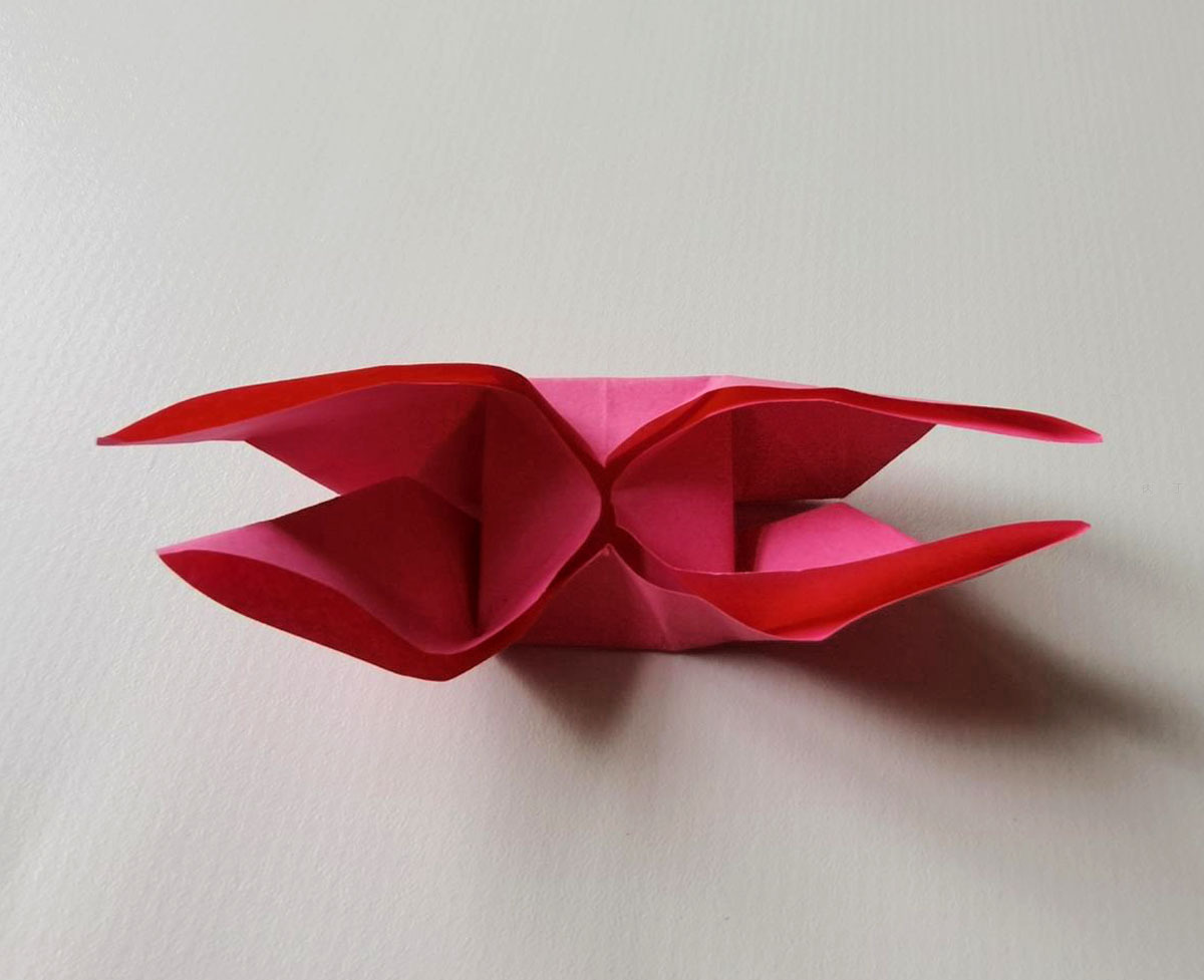 简单折纸大全图解 蝴蝶DIY折纸教程（关于冬天的手工折纸） - 有点网 - 好手艺