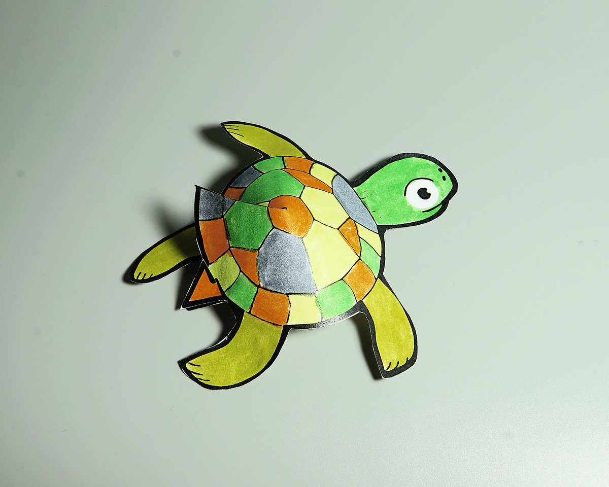 一分钟教你用超轻粘土做个海底大冒险的小乌龟——儿童亲子益智玩具罗弗巧乐卡超轻粘土教程_哔哩哔哩_bilibili