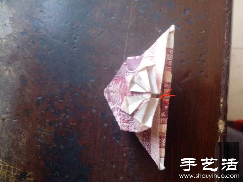 纸币折心的方法图解教程 
