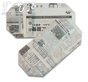 报纸折出来的好玩意 