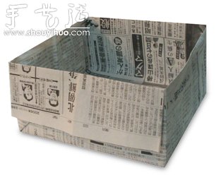 报纸折出来的好玩意 