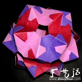 复杂万花筒折纸作品欣赏 