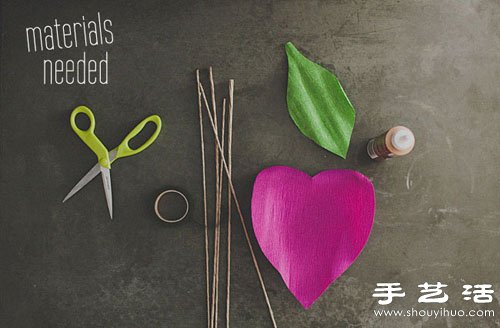 手工制作玫瑰花图解 手工制作玫瑰花做法 