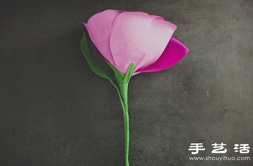 手工制作玫瑰花图解 手工制作玫瑰花做法 