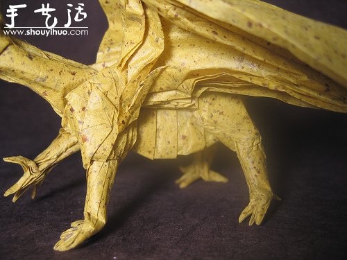 西方飞龙折纸作品欣赏 