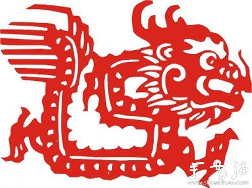 十二生肖剪纸图案大全 