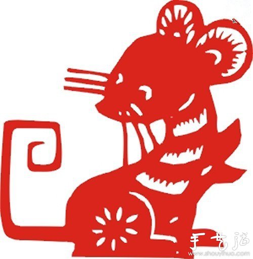 十二生肖剪纸图案大全 