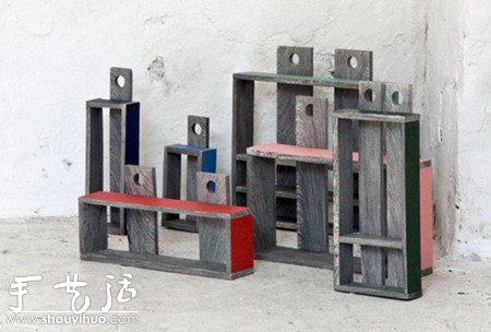废弃报纸制作家具 