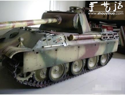 超逼真二战坦克模型 