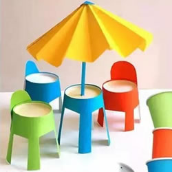 一次性纸杯手工制作椅子 儿童玩具椅子制作教程