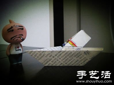 折纸炮艇手工制作方法 