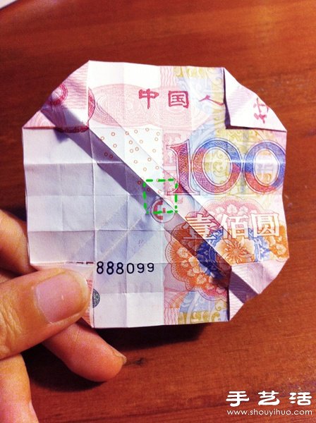 福山玫瑰折法图解 