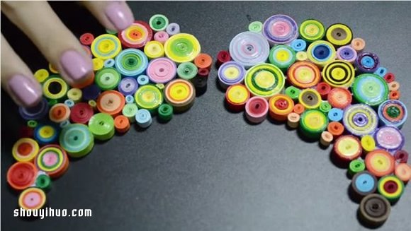 衍纸羽毛项链手工DIY制作方法详细图解教程 