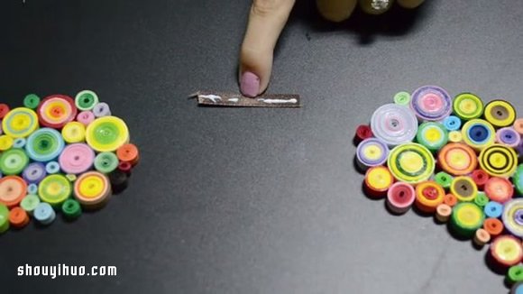 衍纸羽毛项链手工DIY制作方法详细图解教程 