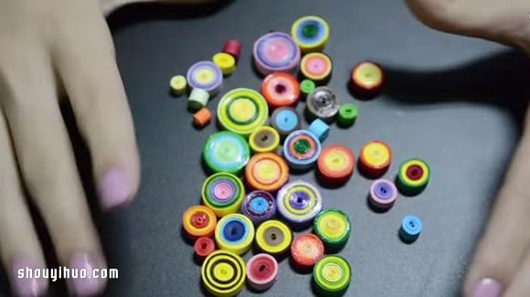 衍纸羽毛项链手工DIY制作方法详细图解教程 