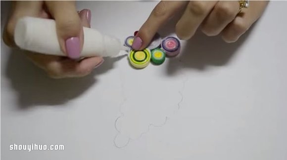 衍纸羽毛项链手工DIY制作方法详细图解教程 