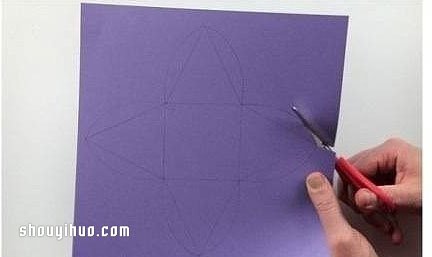 三角形包装盒DIY制作步骤带展开图 